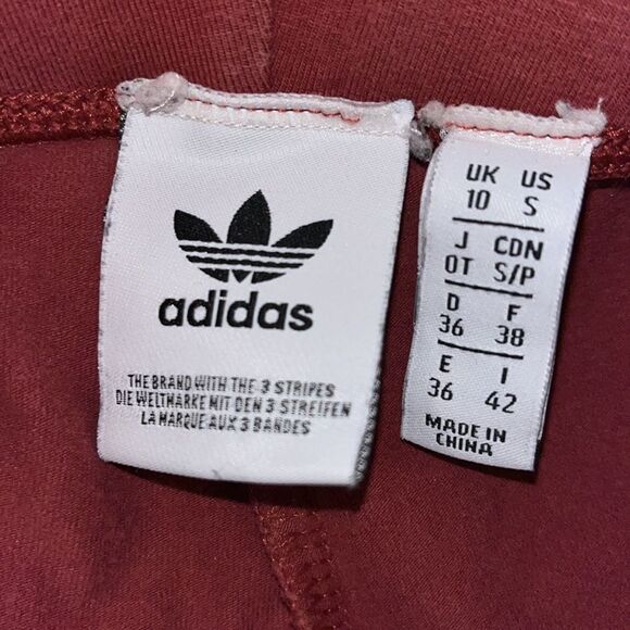 Stretch adidas tech fit track yoga crop leg running jogging pant S (10 UK) - Picture 2 of 5